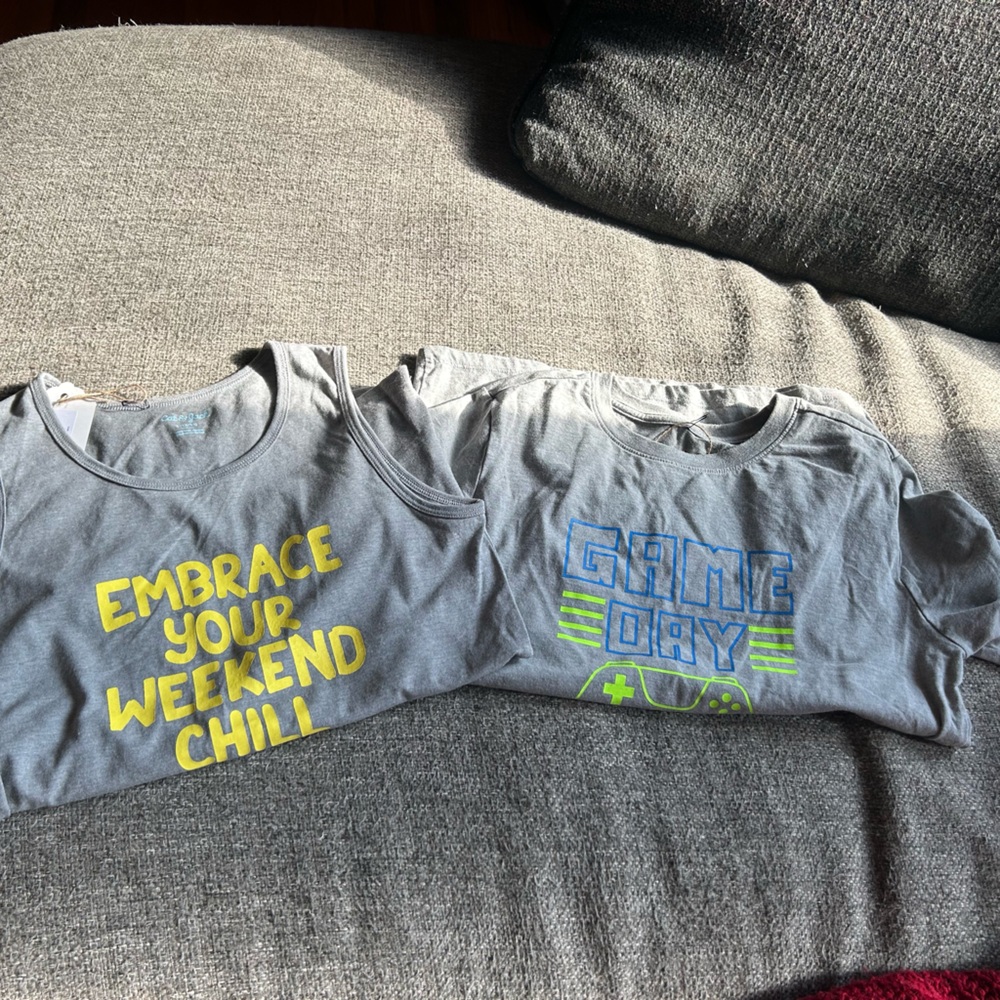 Target Cat & Jack Boys Size Large Summer Shirts